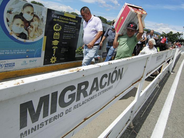 Migrantes venezolanos