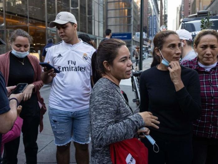 BBC Mundo: Una familia de migrantes venezolanos en Nueva York.