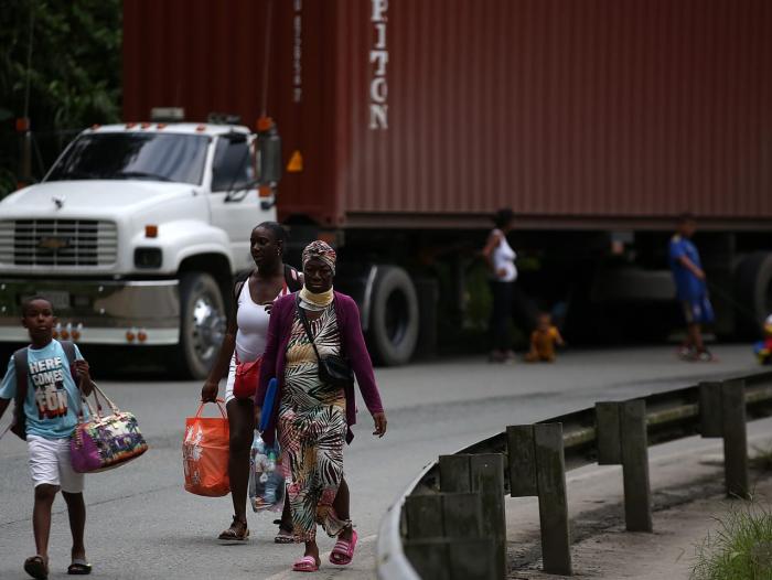 Bloqueo vía Buenaventura