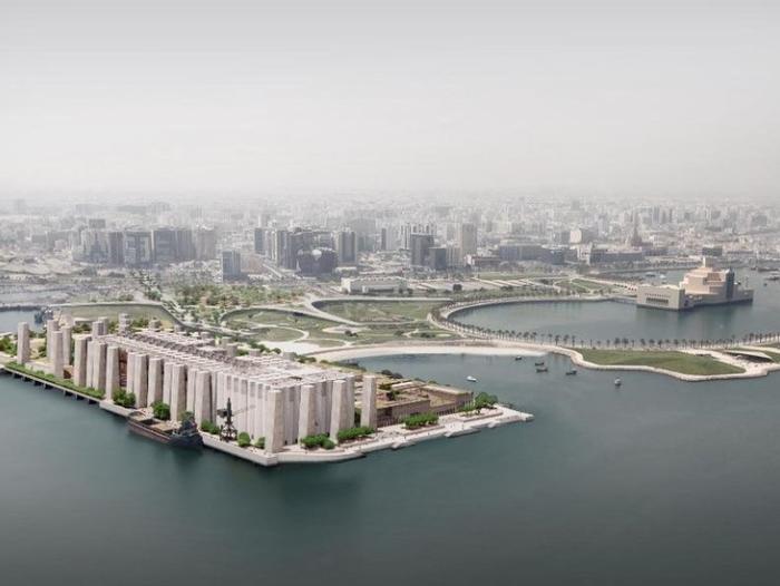 BBC Mundo: Imagen del proyecto del museo Art Mill a contruirse en Doha.