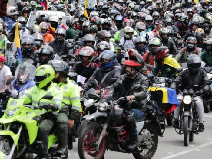 Motos en Bogotá