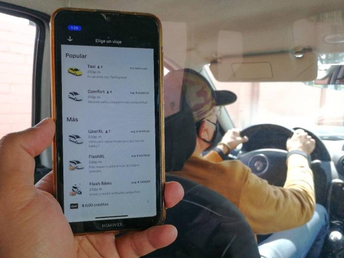 Apps de movilidad en Colombia