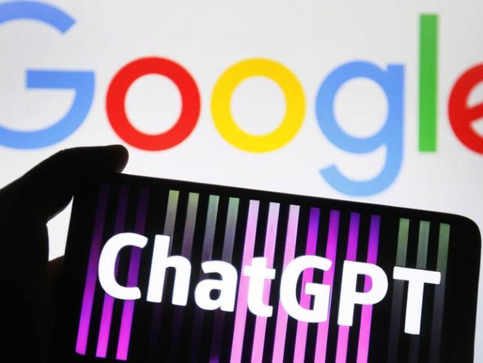 BBC Mundo: logos de ChatGPT y Google