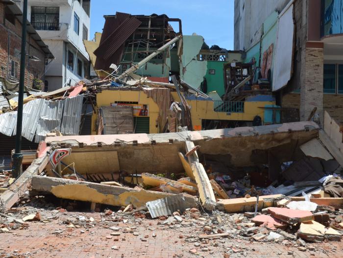 Terremoto en Ecuador