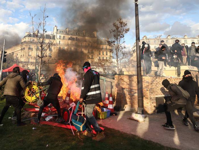 Protestas en Francia