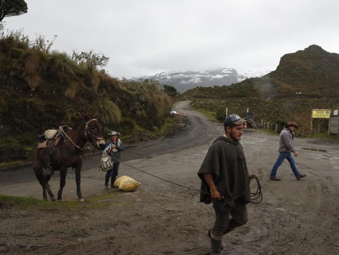 Volcán nevado del Ruiz