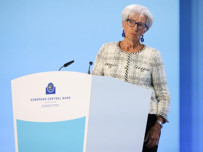 Christine Lagarde, presidenta del Banco Central Europeo