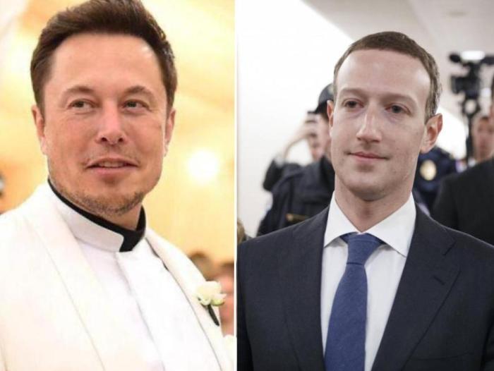 Elon Musk y Mark Zuckerberg