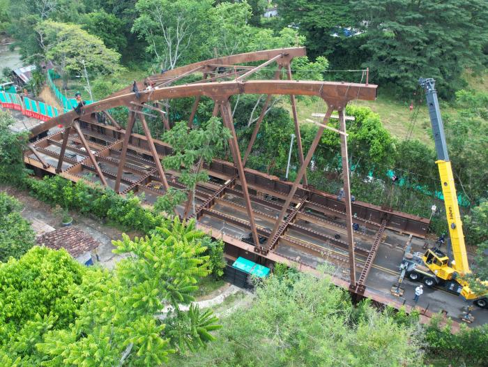 Obras del Puente El Alambrado