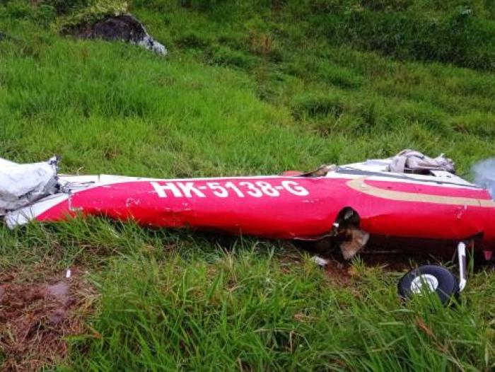 Accidente aéreo en San Luis de Gaceno