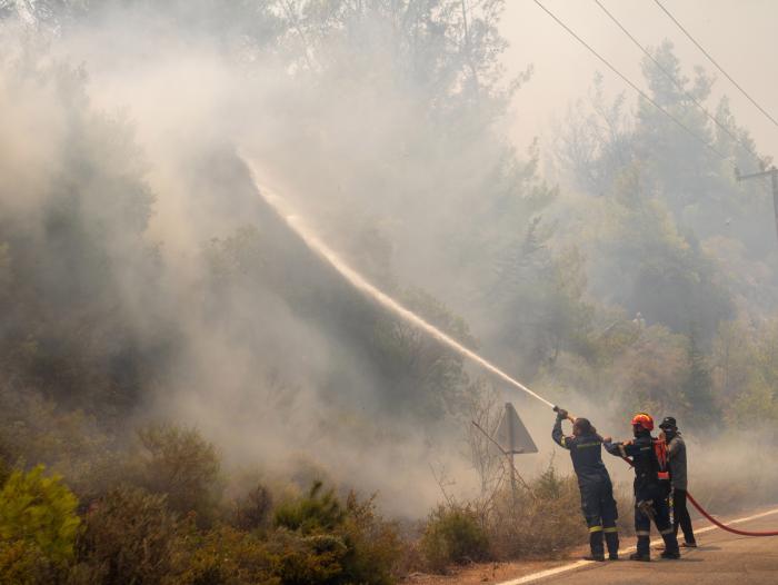 Incendios en Grecia