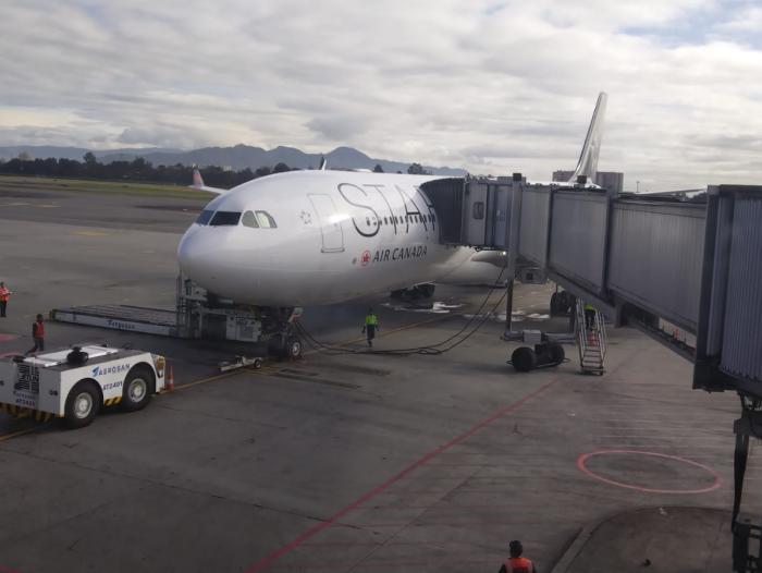 Avión de Air Canada