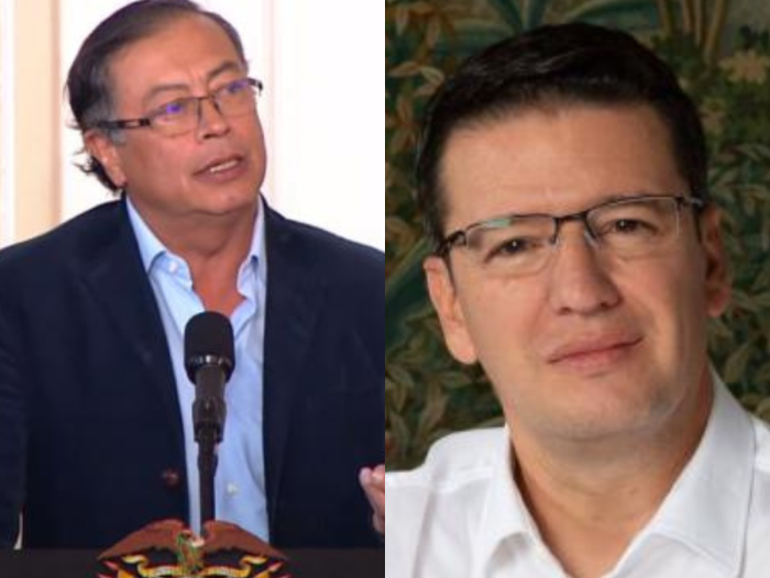 Gustavo Petro y Germán Bahamón