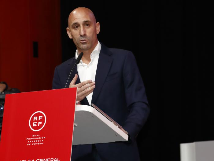 Luis Rubiales, presidente de la Real Federación Española de Fútbol