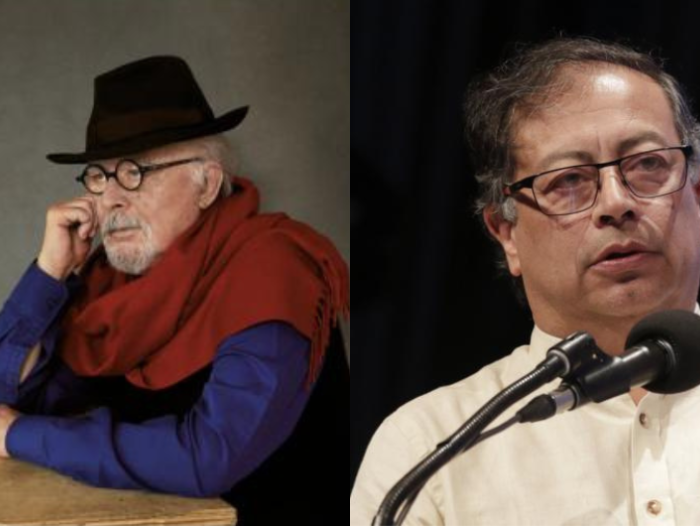 Fernando Botero y Gustavo Petro