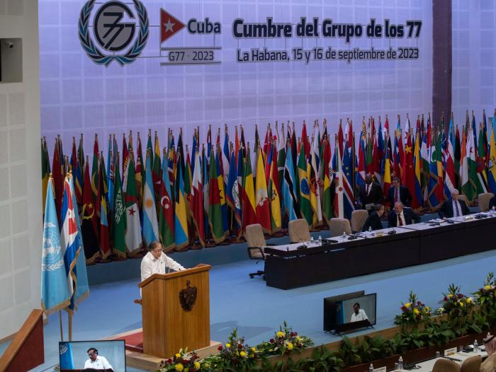 Cumbre G77+ China