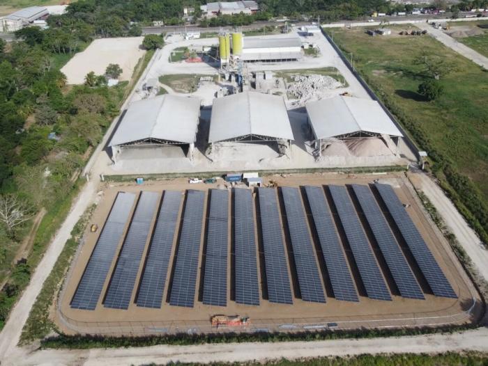 Granja solar de Argos en Choloma (Honduras)