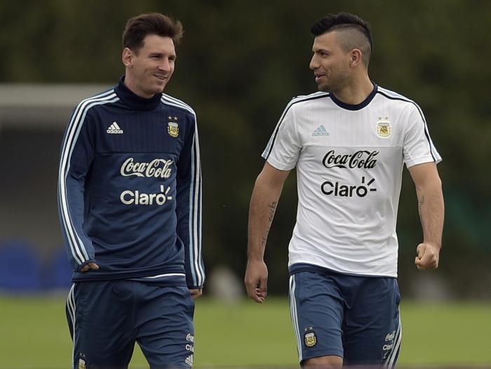 Lionel Messi y Sergio Aguero