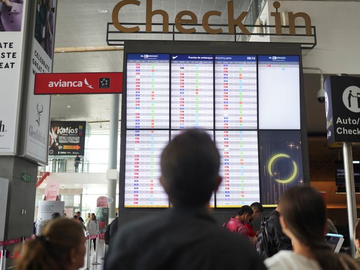 Aeropuerto El Dorado en Bogotá