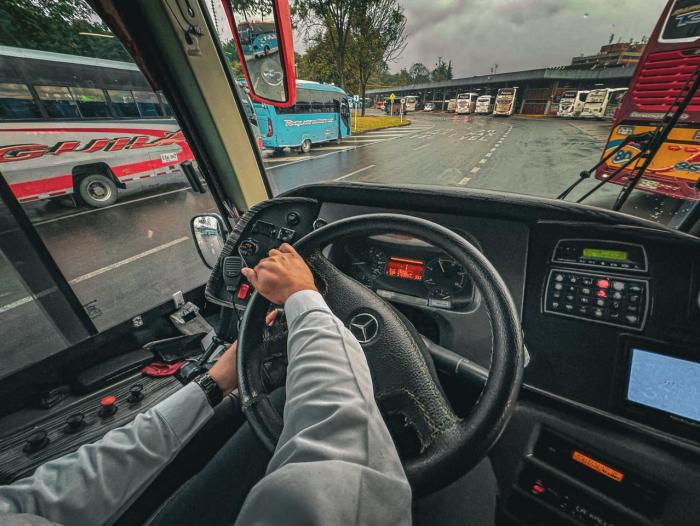 Viajeros en fin de año- Terminal de Transporte