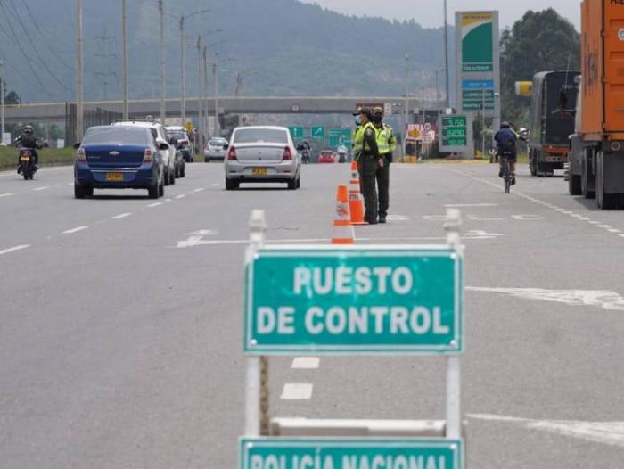 Puesto de control en carreteras