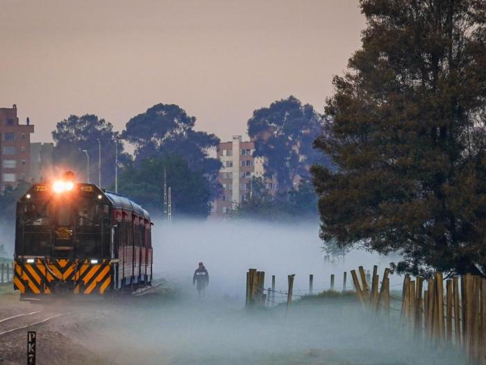 Neblina en Bogotá