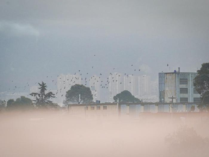 Neblina en Bogotá