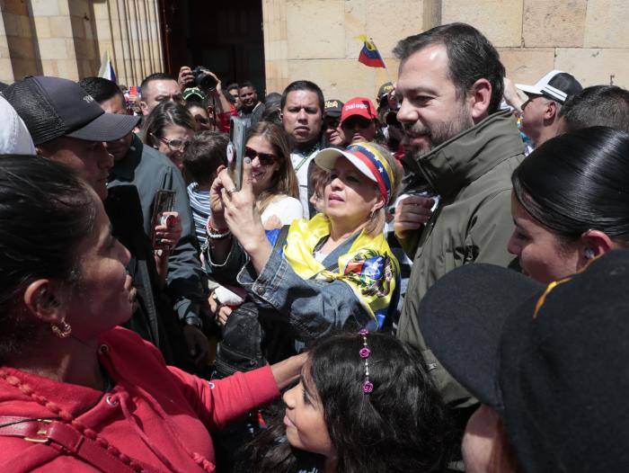 Manifestaciones en Bogotá