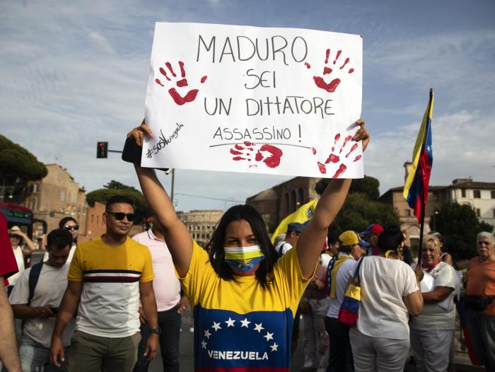 Manifestaciones en Italia