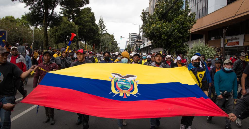 Manifestaciones en Ecuador