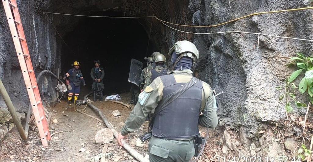 Fuerza armada en mina de Zijin, en Buriticá