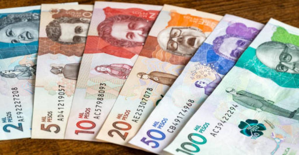 Pesos colombianos