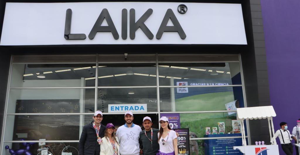 (Izq. a der) Camilo Sánchez, Andrea González, Felipe Samper, Tulio Jiménez y Manuela Sánchez, directivos de Laika.