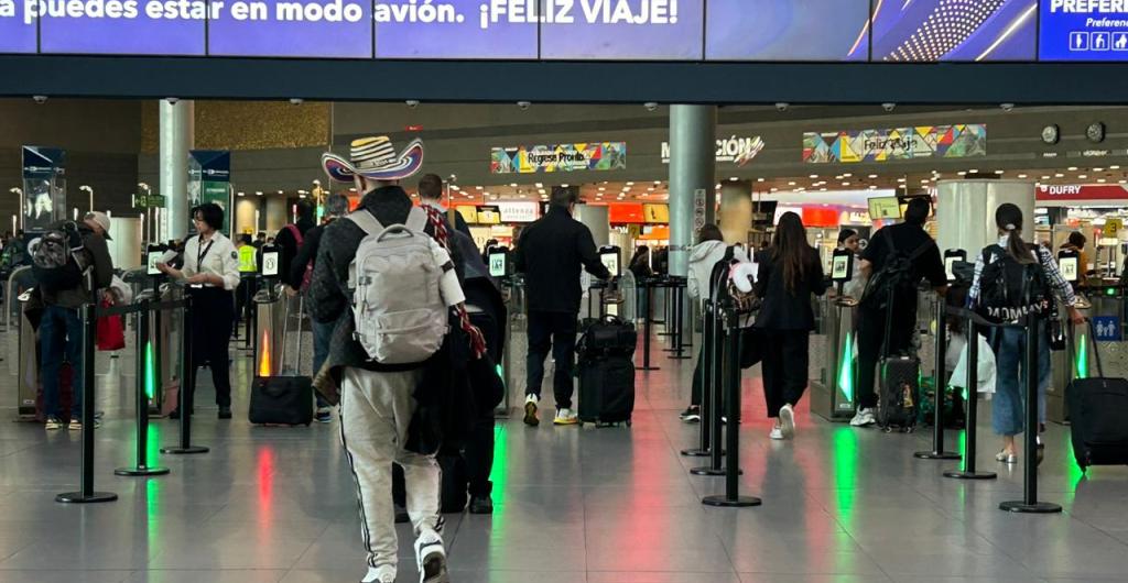 Aeropuerto El Dorado en Bogotá