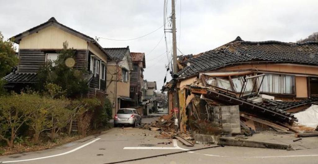 Temblores en Japón