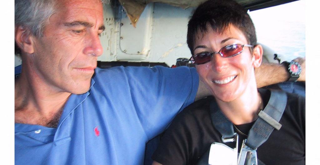 Ghislaine Maxwell y Jeffrey Epstein