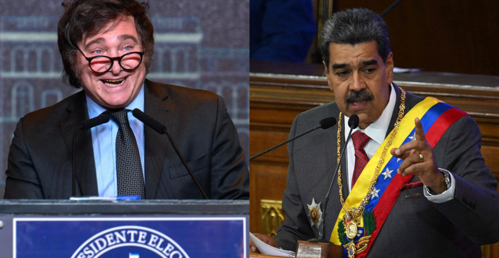 Javier Milei- Nicolás Maduro