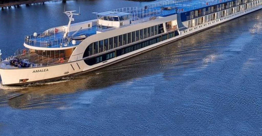 Amalea es uno de los cruceros de AmaWaterways que navegan por ríos de Europa, como el Danubio.