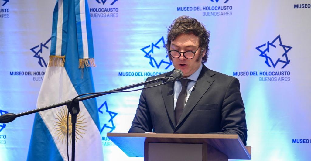 El presidente de Argentina, Javier Milei