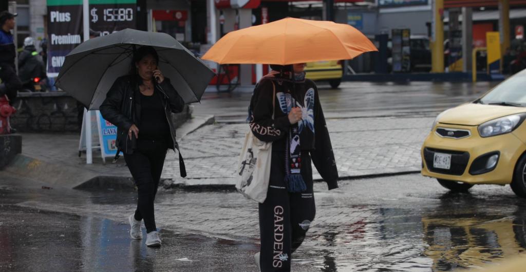 Lluvias en Bogotá