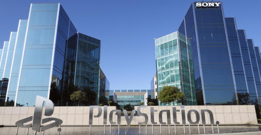 Vista de las oficinas de PlayStation, en la sede de Sony, San Mateo, California.