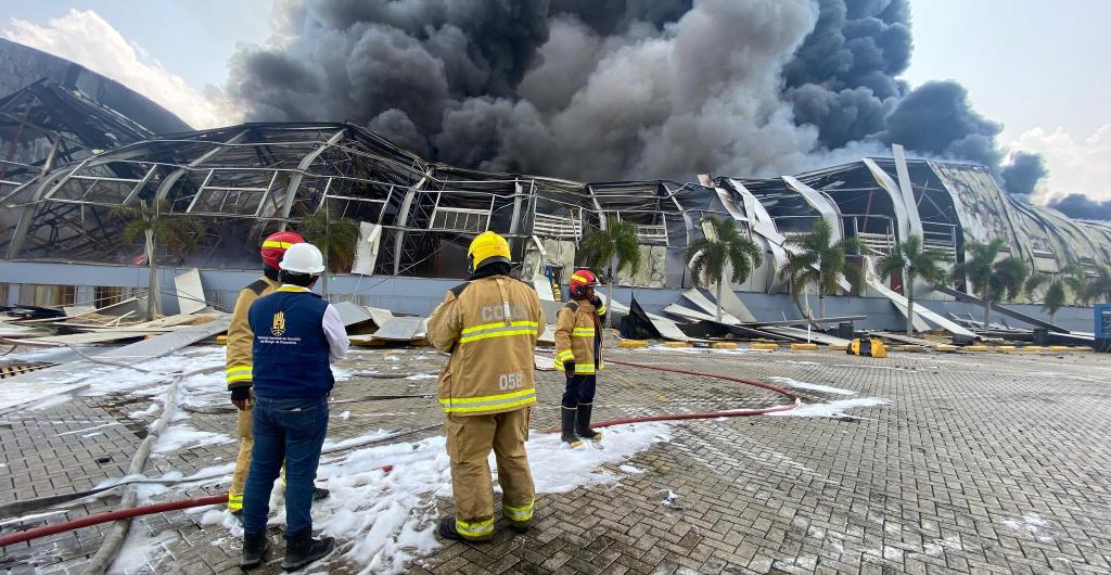 Explosión puerto de Cartagena.