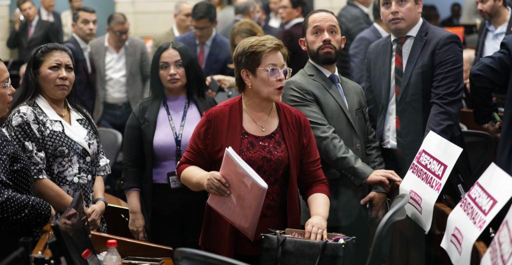 La ministra de Trabajo, Gloria Inés Ramírez