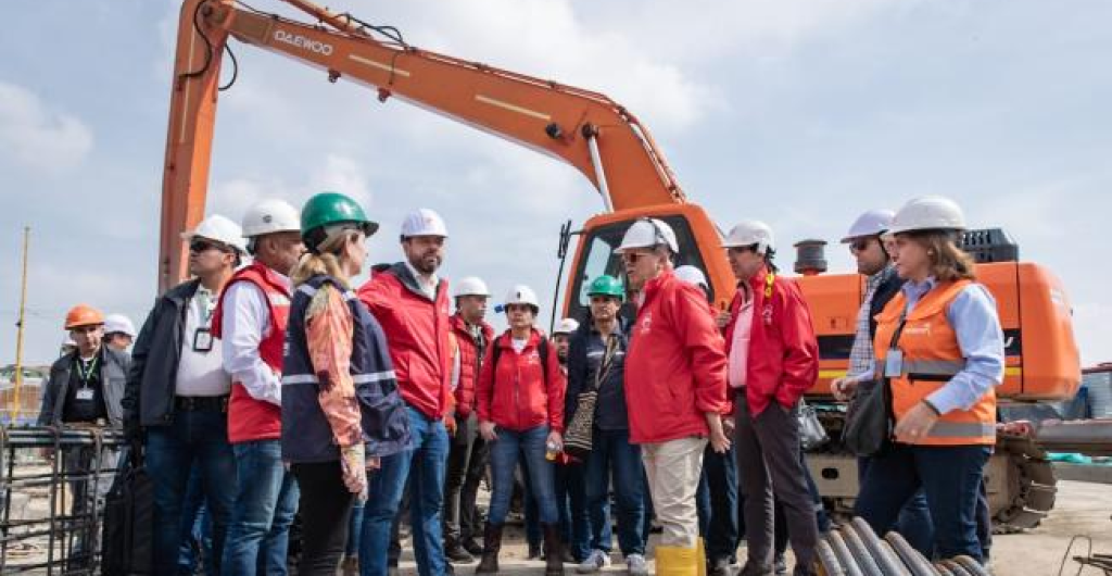 Obras del Metro de Bogotá