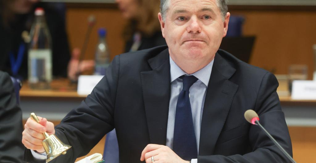 Paschal Donohoe, presidente del Eurogrupo