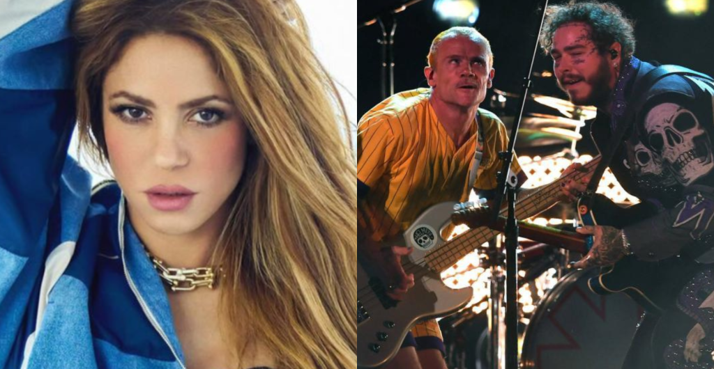 Shakira y Red Hot Chili Peppers