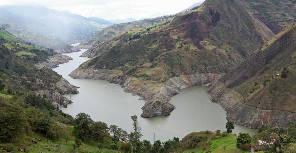 Planta hidroeléctrica Las Palmas, en Ecuador