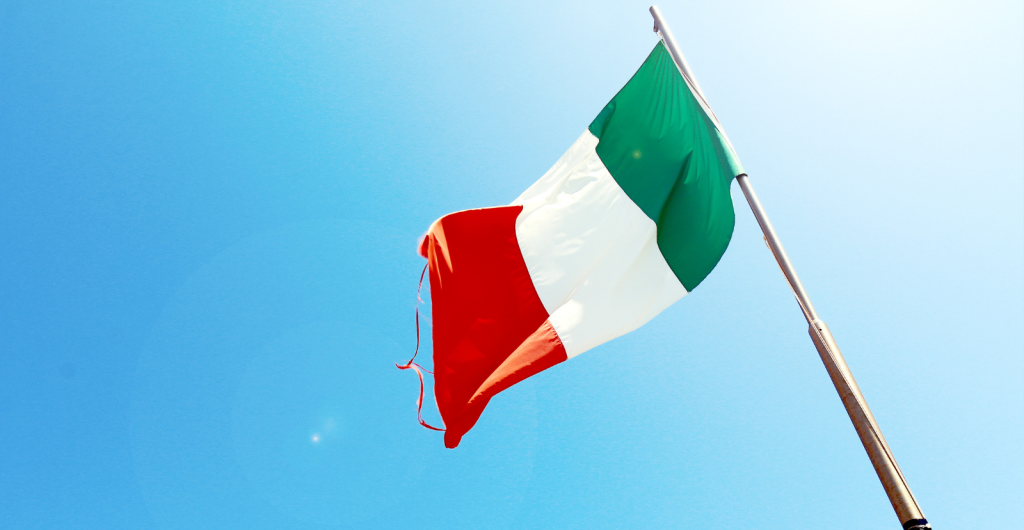 Bandera de Italia