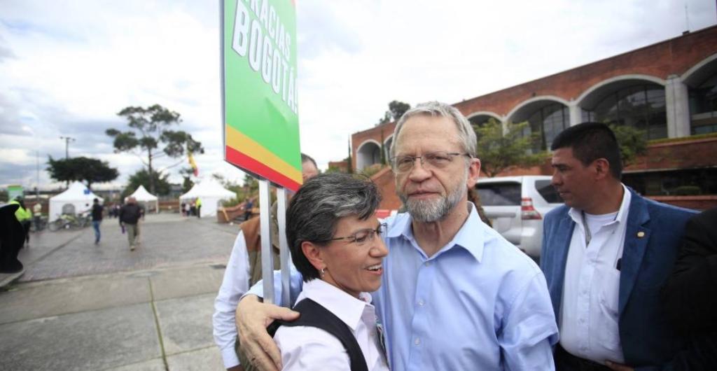 Antanas Mockus y Claudia López