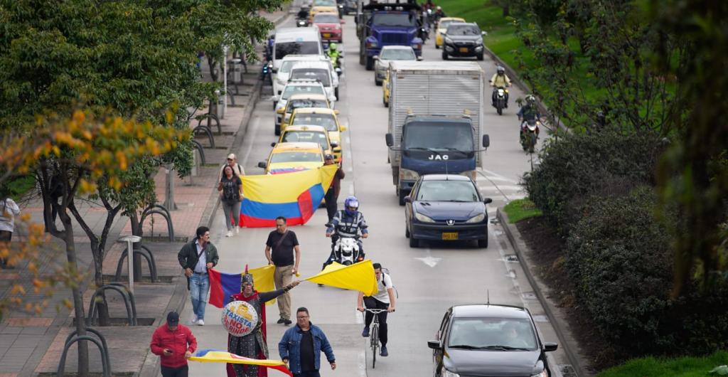 Protesta de taxistas